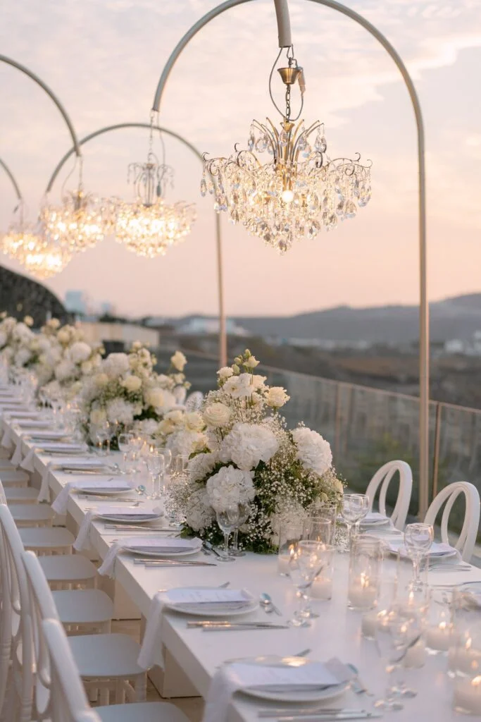 Danielle & David wedding at Cavo Ventus Venue, Santorini