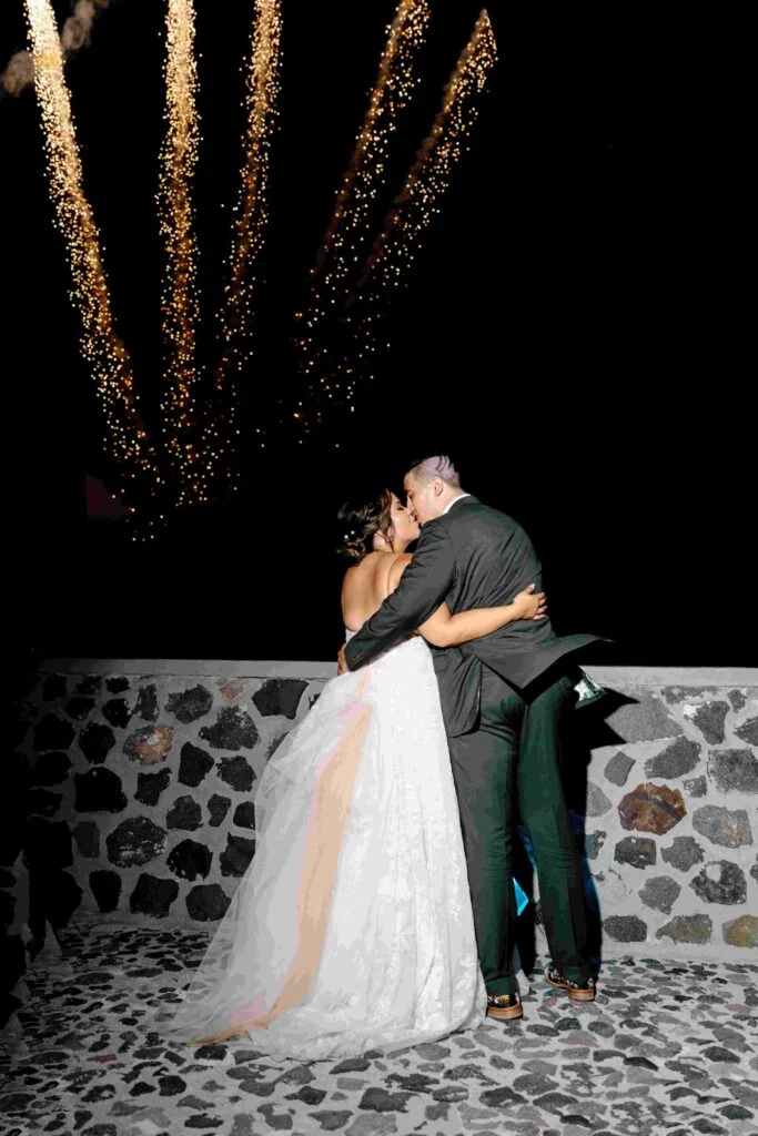 Danielle & David wedding at Cavo Ventus Venue, Santorini