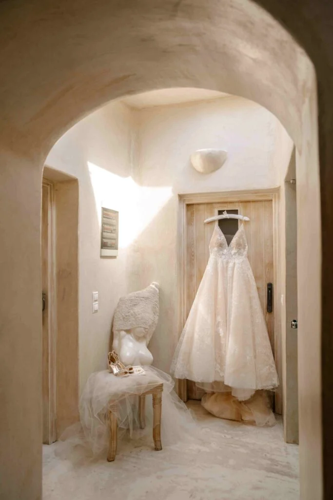 Danielle & David wedding at Cavo Ventus Venue, Santorini