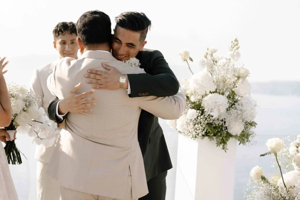 Danielle & David wedding at Cavo Ventus Venue, Santorini