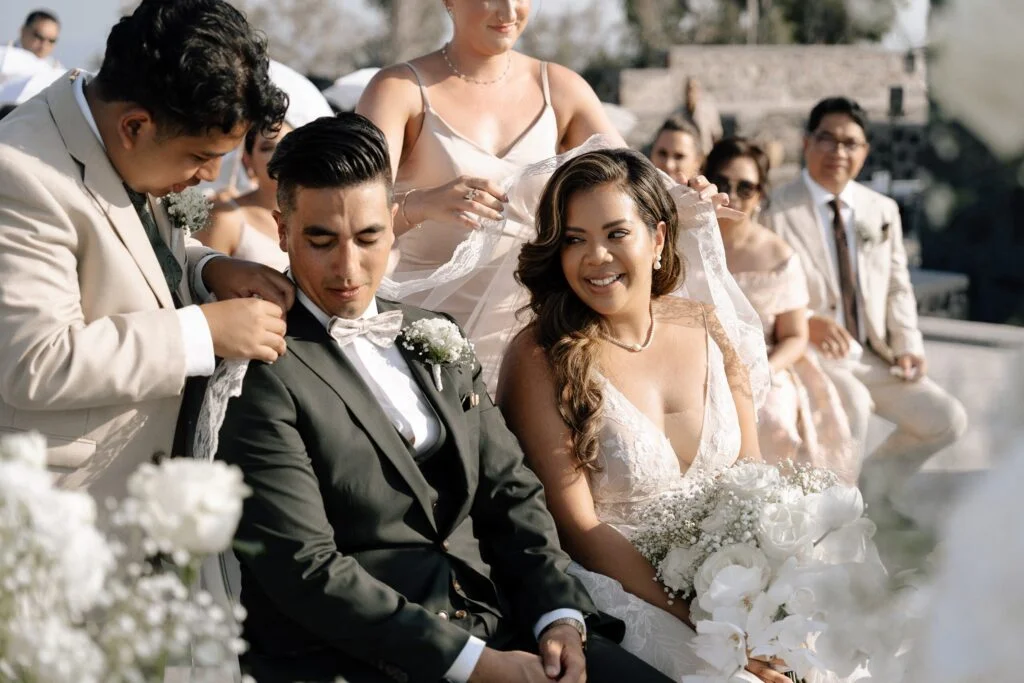 Danielle & David wedding at Cavo Ventus Venue, Santorini