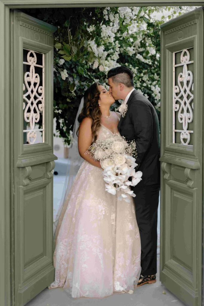 Danielle & David wedding at Cavo Ventus Venue, Santorini