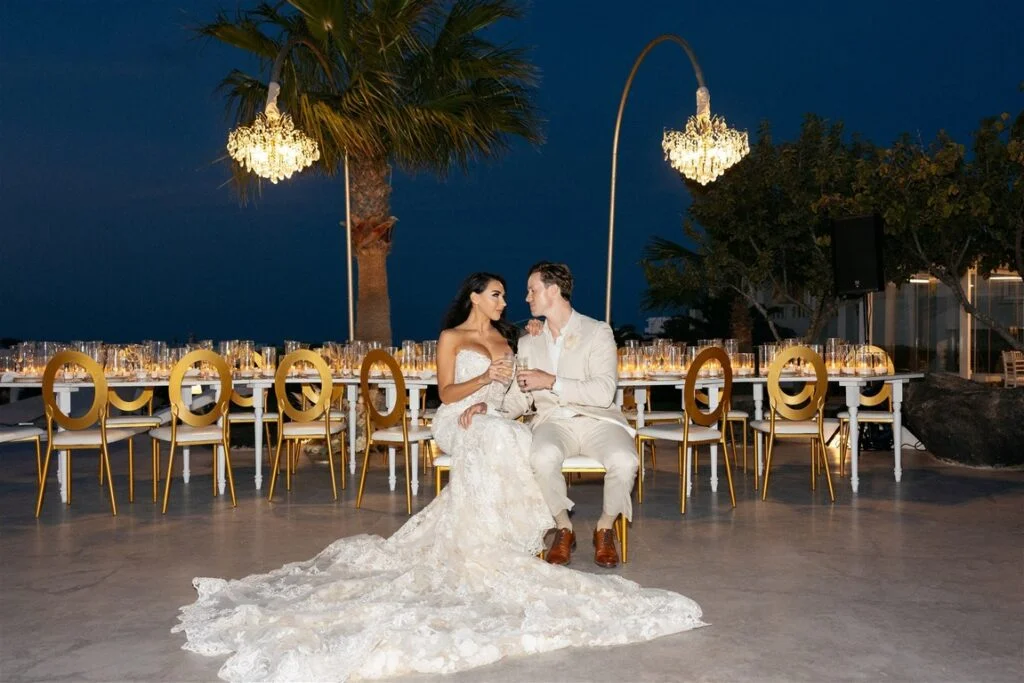 Savannah & Trent wedding at Gem Venue, Santorini
