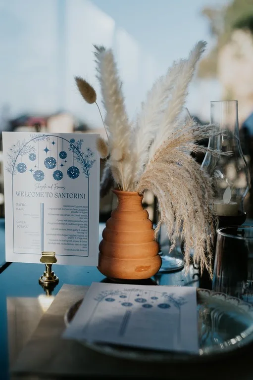 Shayela & Francis wedding at Madame Sousou, Santorini