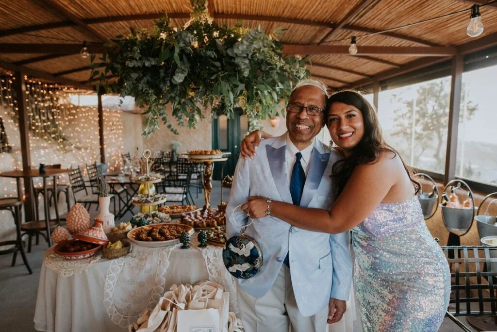Shayela & Francis wedding at Madame Sousou Restaurant, Santorini
