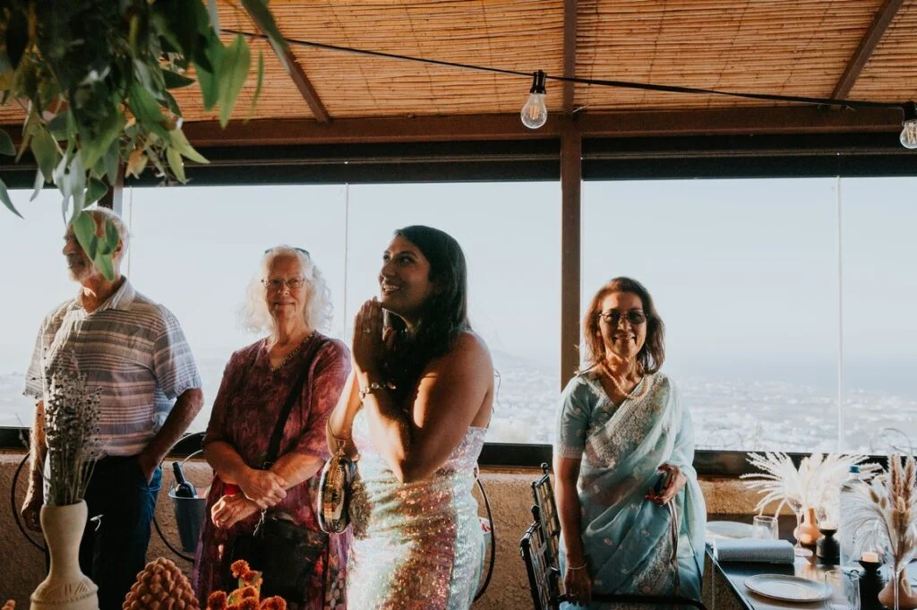 Shayela & Francis wedding at Madame Sousou Restaurant, Santorini