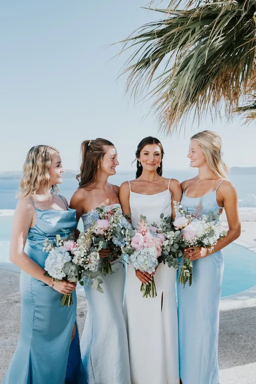 Kailey & Brett wedding at Diamond Rock Venue, Santorini