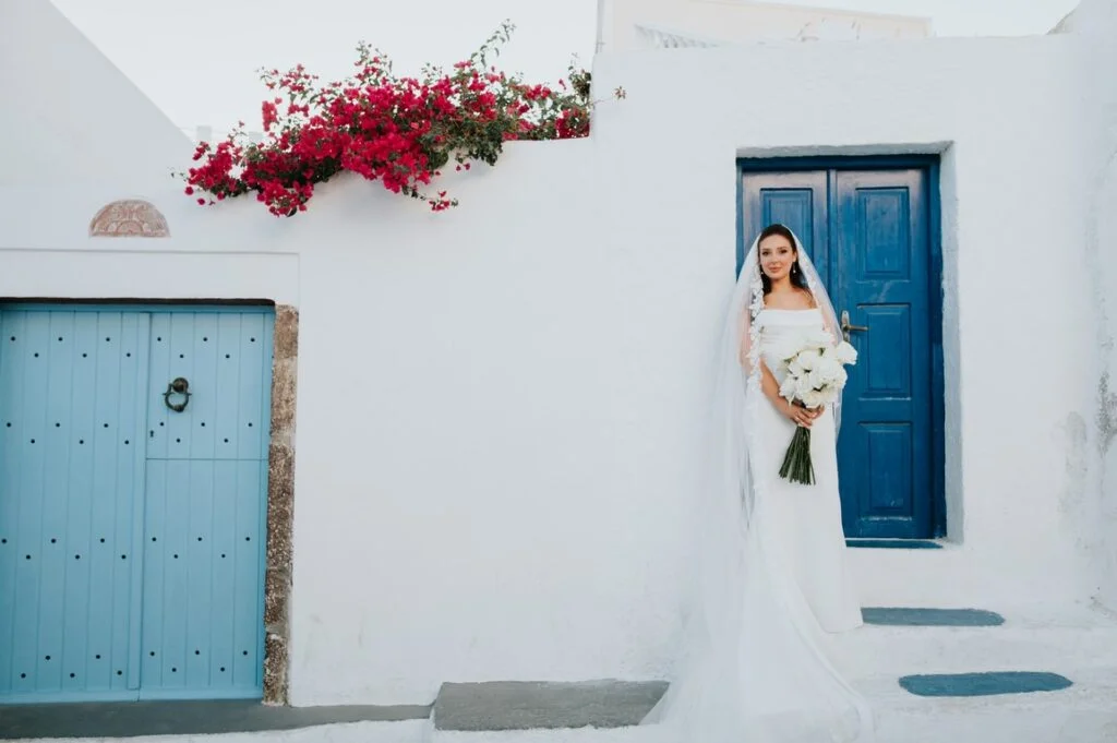 Gen & Lucas wedding at Cavo Ventus Venue, Santorini