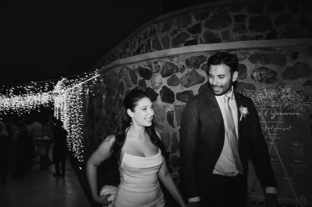 Gen & Lucas wedding at Cavo Ventus Venue, Santorini