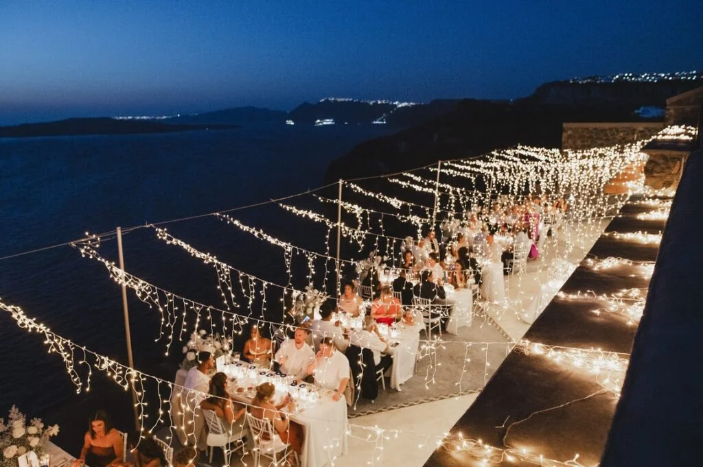 Gen & Lucas wedding at Cavo Ventus Venue, Santorini