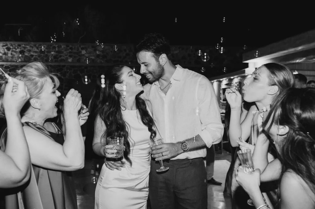 Gen & Lucas wedding at Cavo Ventus Venue, Santorini