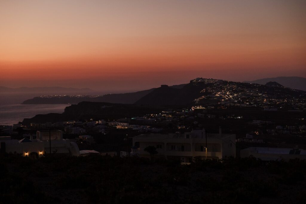 Elisma & Christiaan wedding at Madame Sousou Restaurant, Santorini