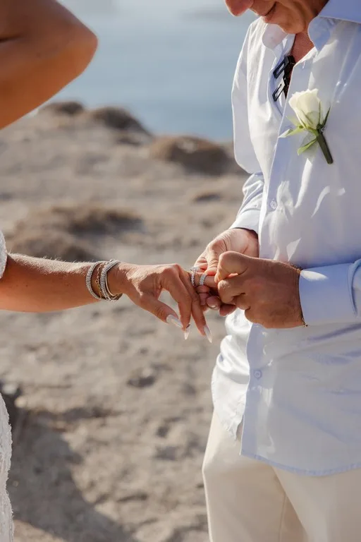 Elisma & Christiaan wedding at Madame Sousou, Santorini
