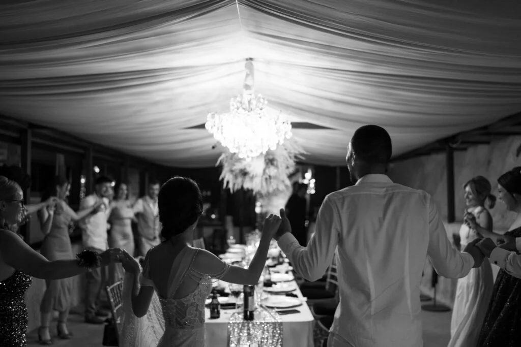 Irina & Sebastian wedding at Madame Sousou Restaurant, Santorini
