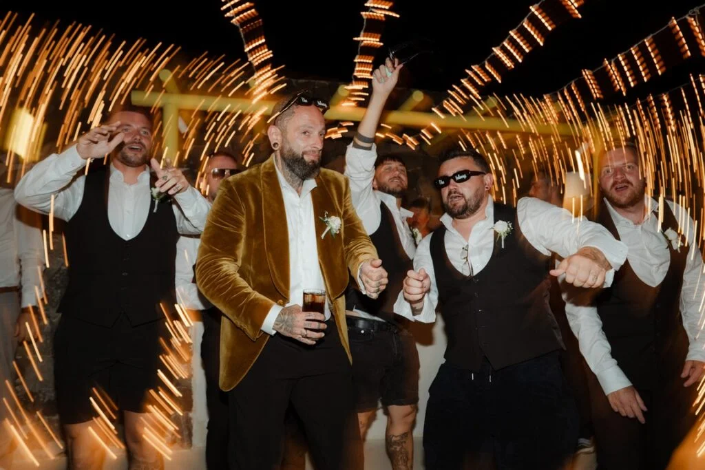Natasha & Will wedding at Dimond Rock Venue, Santorini