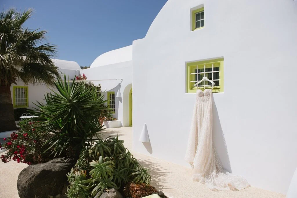 Cindy & Trevor wedding at Diamond Rock Venue, Santorini