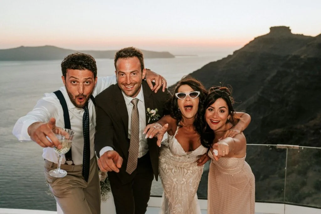 Silvia e Francesco wedding at Dana Villas , Santorini