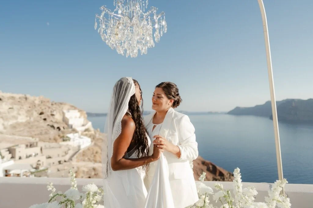 Aneesah & Talisa wedding at Love Cave Venue, Santorini