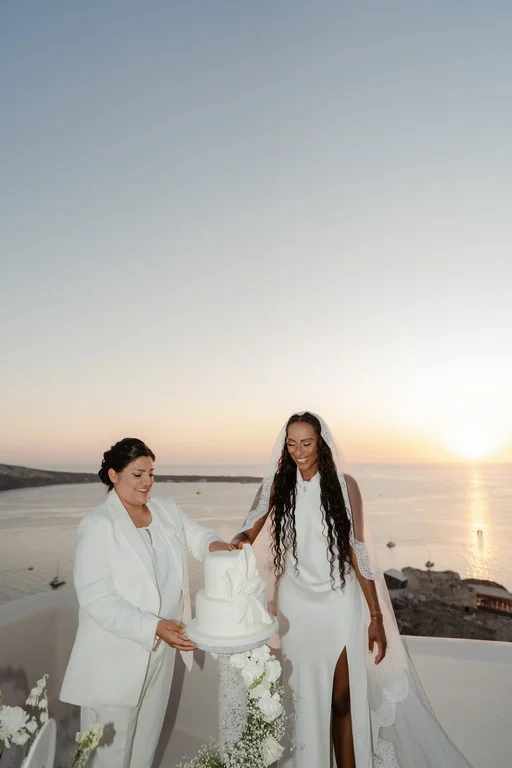Aneesah & Talisa wedding at Love Cave Venue, Santorini