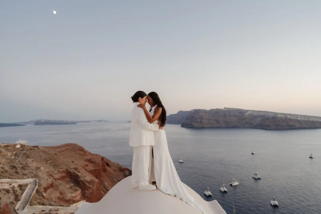 Aneesah & Talisa wedding at Love Cave Venue, Santorini