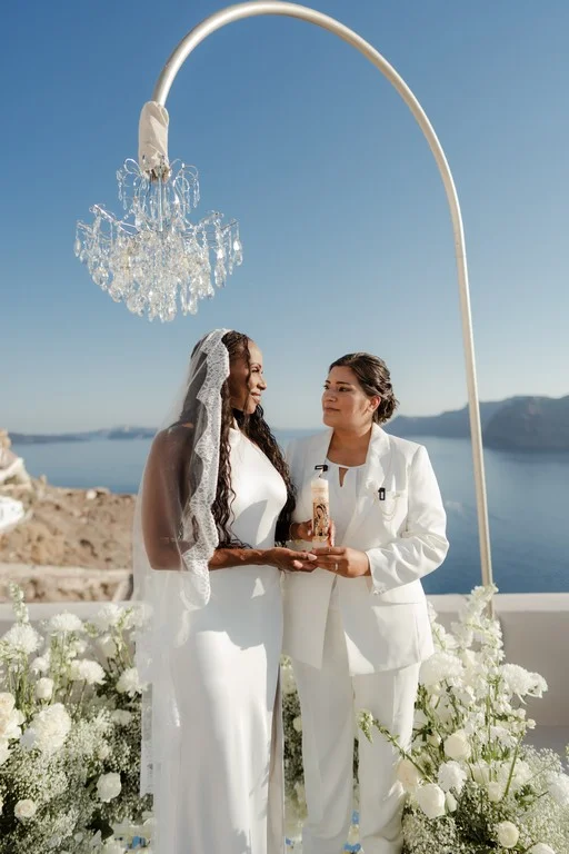 Aneesah & Talisa wedding at Love Cave Venue, Santorini