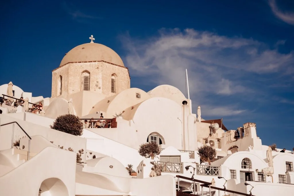 Brittany & Brian wedding at Love Cave Venue, Santorini