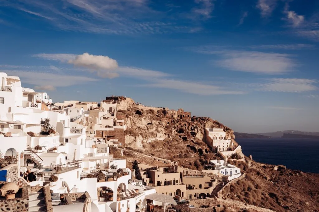 Brittany & Brian wedding at Love Cave Venue, Santorini