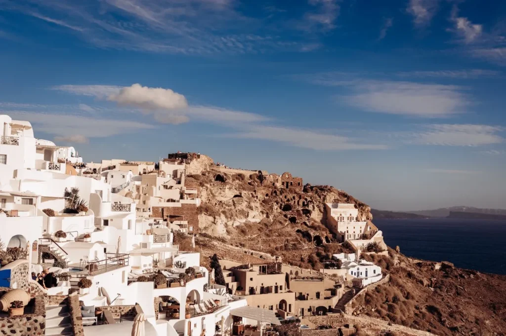 Brittany & Brian wedding at Love Cave Venue, Santorini