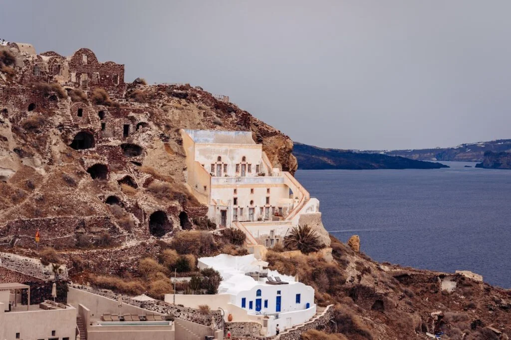 Mary & Joshua wedding at Love Cave Venue, Santorini