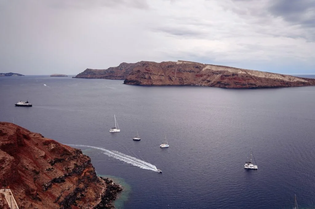 Mary & Joshua wedding at Love Cave Venue, Santorini