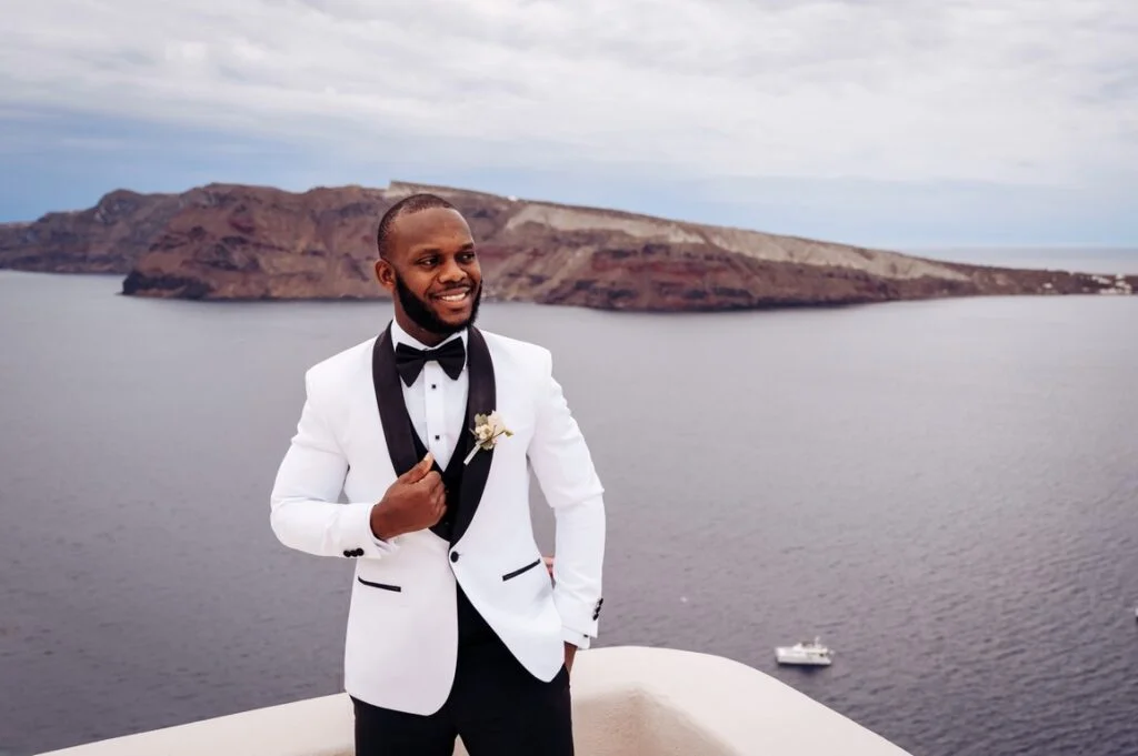 Mary & Joshua wedding at Love Cave Venue, Santorini