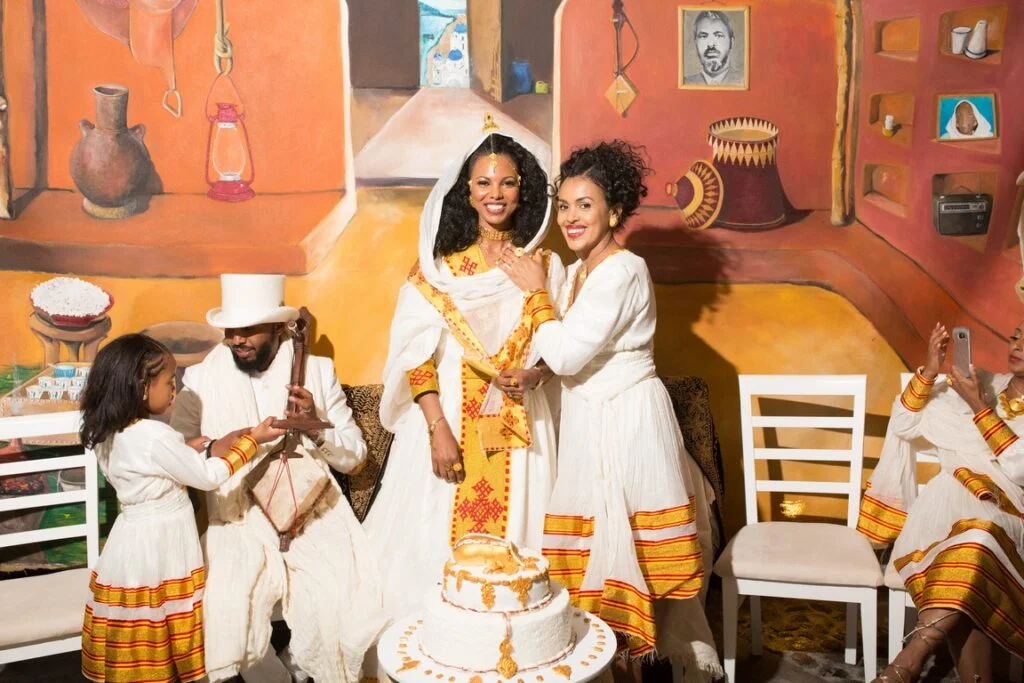 Zizi & Yonas wedding at Private Villa, Santorini