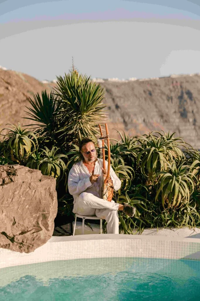 Sara & Luca wedding at Diamond Rock Venue, Santorini