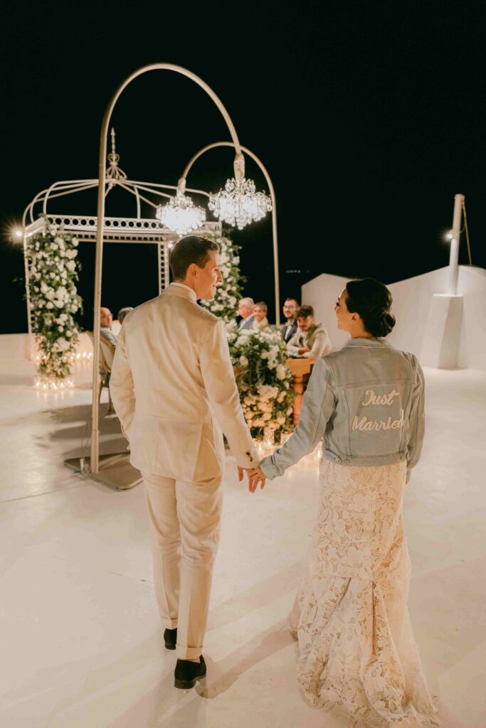 Sara & Luca wedding at Diamond Rock Venue, Santorini