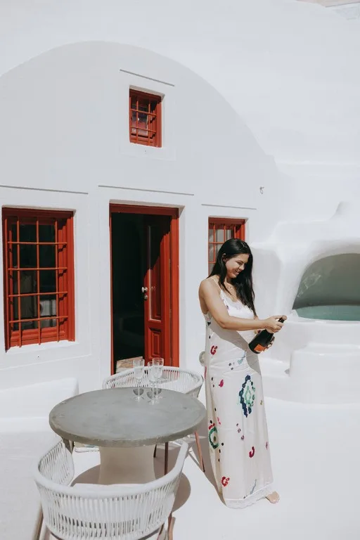 Celia & Codi wedding at Love Cave Venue, Santorini