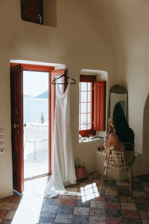 Celia & Codi wedding at Love Cave Venue, Santorini