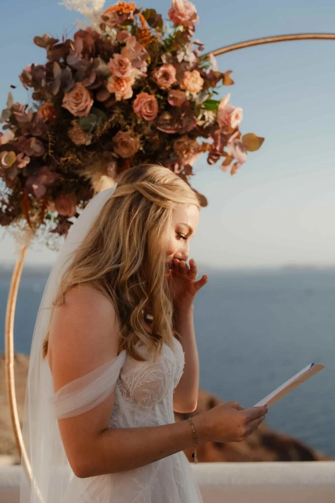 Alexis & Taurun wedding at Love Cave Venue, Santorini