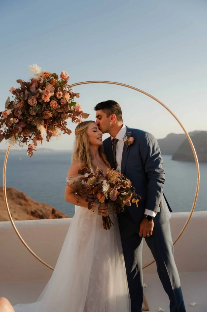 Alexis & Taurun wedding at Love Cave Venue, Santorini