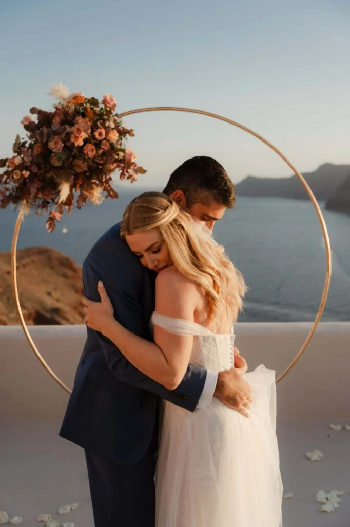 Alexis & Taurun wedding at Love Cave Venue, Santorini