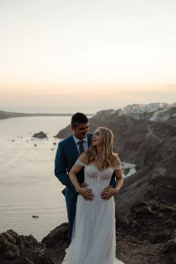 Alexis & Taurun wedding at Love Cave Venue, Santorini