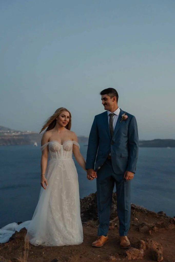 Alexis & Taurun wedding at Love Cave Venue, Santorini