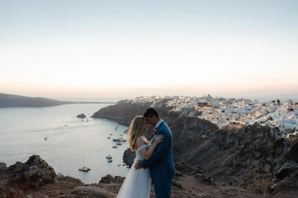 Alexis & Taurun wedding at Love Cave Venue, Santorini