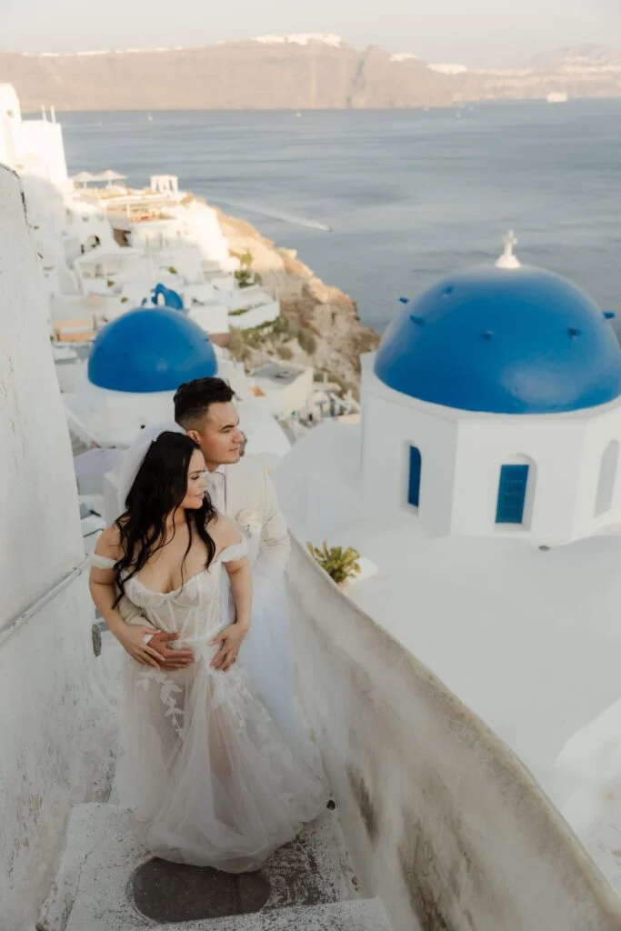 Jabnia & Alvaro wedding at Love Cave Venue, Santorini