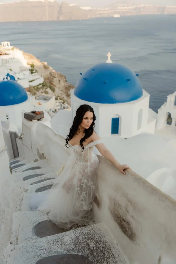 Jabnia & Alvaro wedding at Love Cave Venue, Santorini