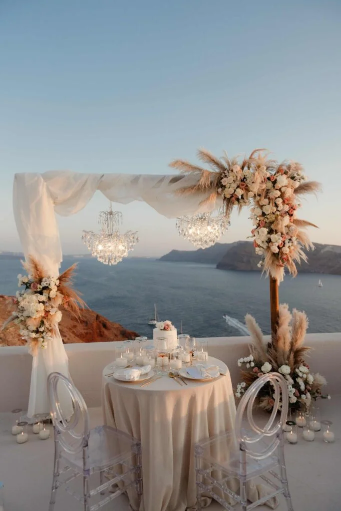 Jabnia & Alvaro wedding at Love Cave Venue, Santorini
