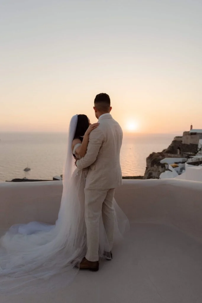 Jabnia & Alvaro wedding at Love Cave Venue, Santorini