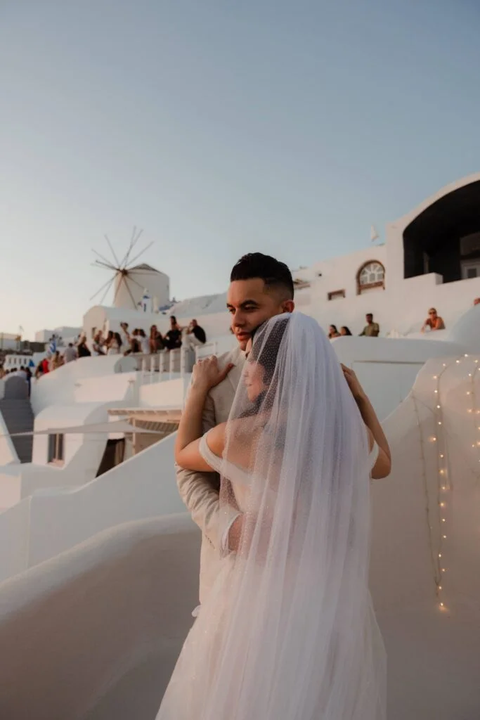 Jabnia & Alvaro wedding at Love Cave Venue, Santorini