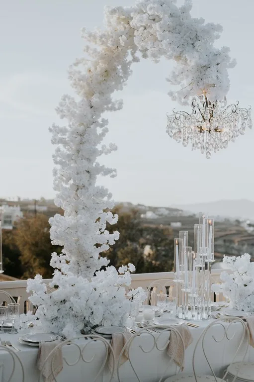 A Paradise Above Santorini wedding at Styling Shooting, Santorini