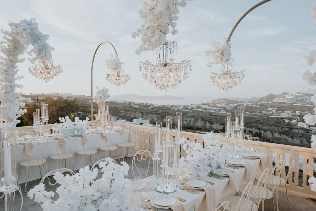 A Paradise Above Santorini wedding at Styling Shooting, Santorini