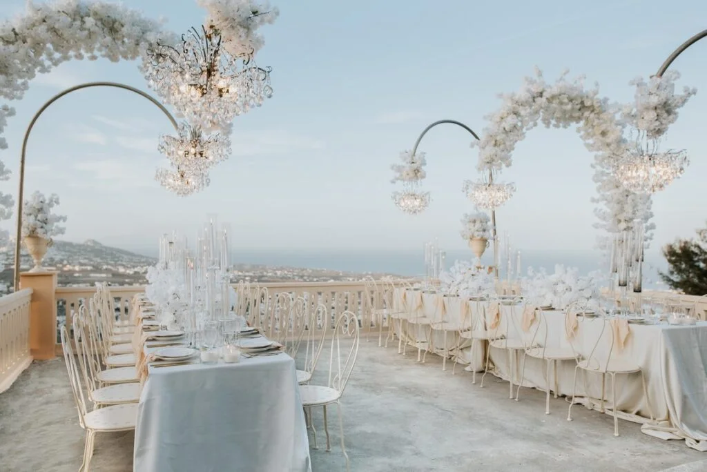 A Paradise Above Santorini wedding at Styling Shooting, Santorini